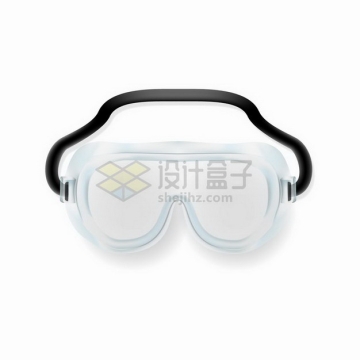 逼真的护目镜安全防护镜医疗用品png图片免抠矢量素材