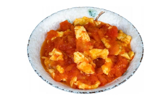 一碗西红柿炒鸡蛋美味美食7231655png图片免抠素材