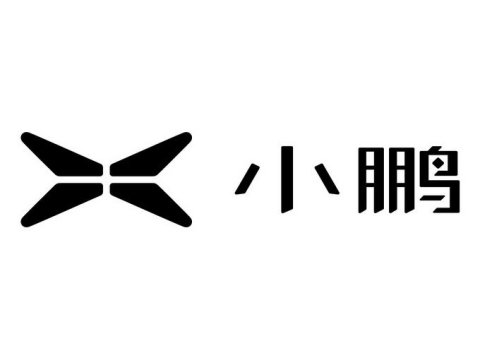高清黑色小鹏汽车标志品牌logo png免抠图片素材