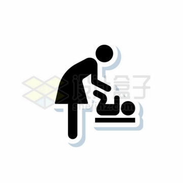 机场车站母婴室标志logo图标9332078矢量图片免抠素材