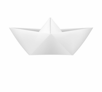 标准的折纸船png图片免抠矢量素材