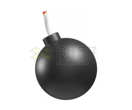 3D立体风格卡通炸弹圆球炸弹模型1994140免抠图片素材