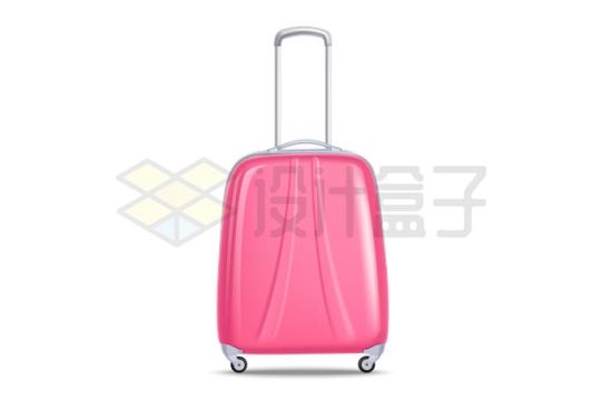 粉红色行李箱旅行箱包9381441矢量图片免抠素材