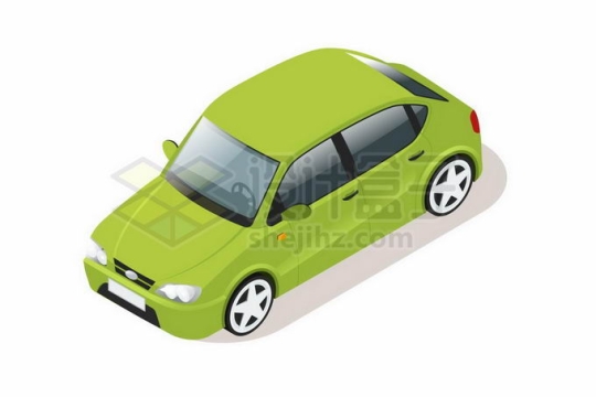 绿色小汽车小轿车6744171矢量图片免抠素材