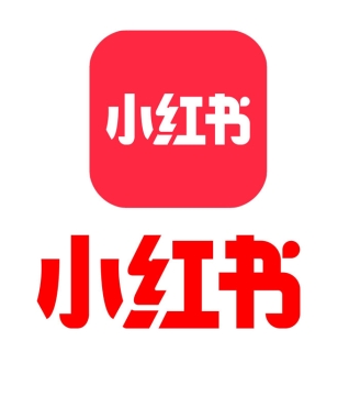 小红书APP logo标志AI矢量图片素材