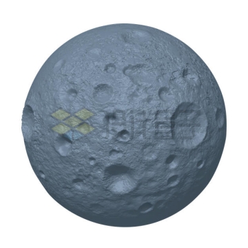 一颗小行星卫星星球3D渲染图2738291矢量图片免抠素材
