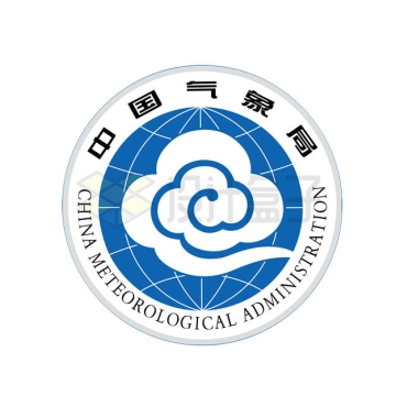 中国气象局徽章logo标志AI+PNG矢量图片免抠素材