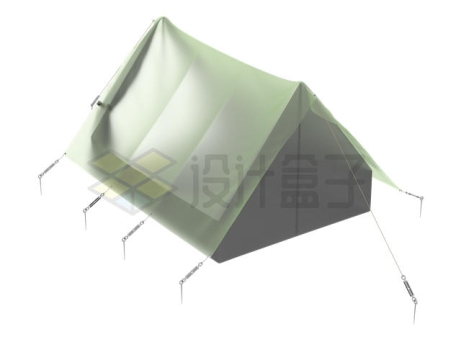 一顶露营帐篷3D渲染模型7387090PSD免抠图片素材