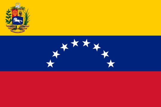 标准版委内瑞拉国旗图片素材