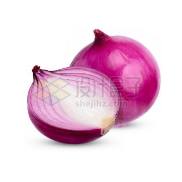 切开的紫洋葱美味蔬菜9277012免抠图片素材