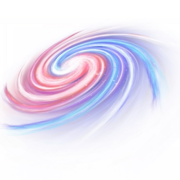 五颜六色彩色的银河系漩涡星系441778png图片素材