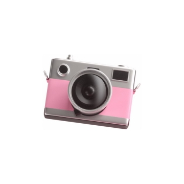 广角镜头的粉色照相机单反相机890583png图片素材