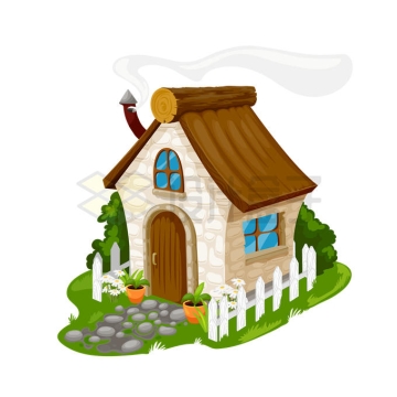 童话故事中的卡通小房子房屋8846517矢量图片免抠素材