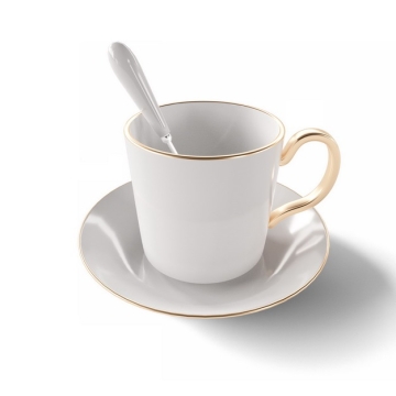 欧式英式咖啡杯陶瓷杯209226png图片素材