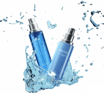 Blue toner bottle that arouses splashes 828927png picture material
