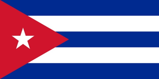 标准版古巴国旗图片素材
