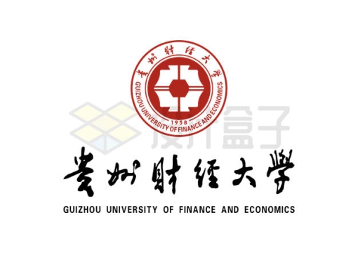 贵州财经大学校徽LOGO标志AI矢量图片免抠素材
