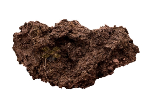 一块深褐色的泥土块1049544PSD免抠图片素材