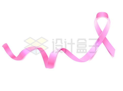 粉红丝带关注女性健康装饰8464419矢量图片免抠素材