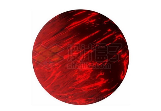 暗红色的褐矮星红色星球png免抠高清图片素材