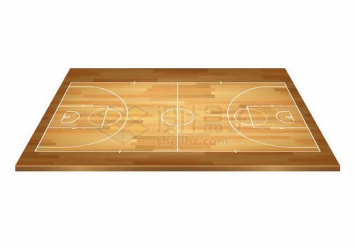 3D风格木地板的篮球场7137023矢量图片免抠素材免费下载