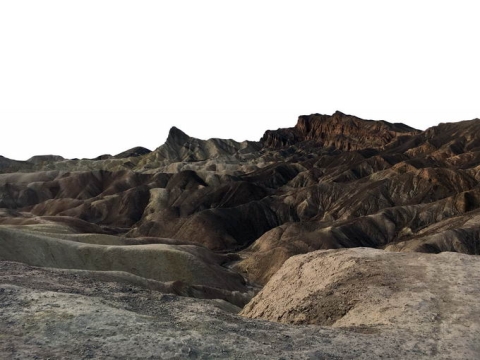 丹霞地貌干旱地区的石头山1538437png免抠图片素材