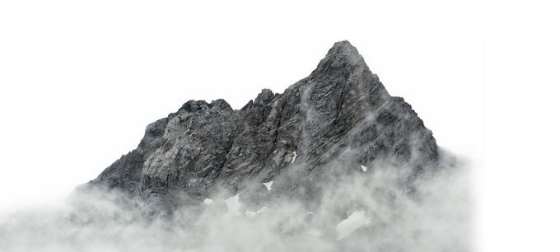 浓雾云海中的山峰高山1913455png免抠图片素材