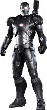 黑色风格的战争机器钢铁侠战漫威电影超级英雄图片免抠素材