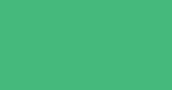 绿色RGB颜色代码#45b97c高清4K纯色背景图片素材