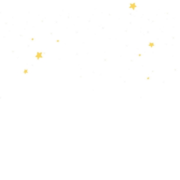 黄色五角星星星图案装饰图片免抠素材