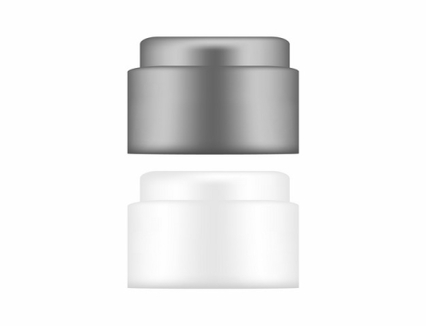  Two blank packaged cream cosmetics bottles 478746png picture material