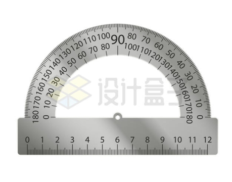 量角器直尺测量工具1951839矢量图片免抠素材