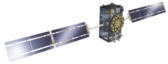展开太阳能电池板的人造卫星通讯卫星png图片免抠素材