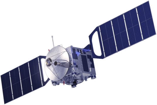 轨道中的通信卫星人造卫星png图片免抠素材