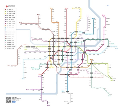 详尽的最新上海地铁线路图110467png图片免抠素材