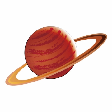 手绘风格木星土星等气态行星987509png图片素材