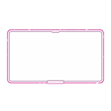 粉色线条圆角边框文本框信息框4515020免抠图片素材