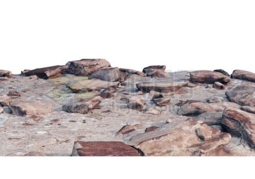 遍地石块的岩石山坡地面2141063PSD免抠图片素材