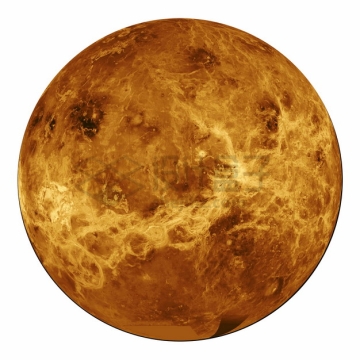 逼真的金星太阳系行星png图片素材