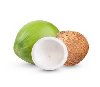 切开的椰子美味水果4411761免抠图片素材