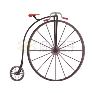 马戏团中的大小轮子自行车2096076矢量图片免抠素材