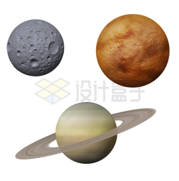 智神星金星和土星3498397矢量图片免抠素材下载