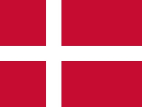 标准版丹麦国旗图片素材