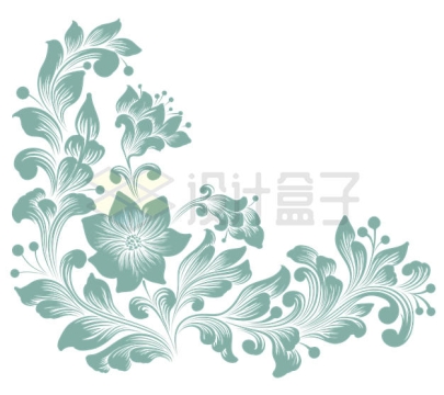  Complex pattern flower decorative pattern 5618707 vector picture free material download